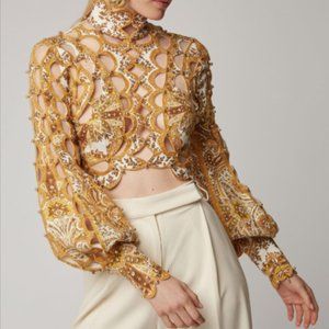 ISO Zimmermann Golden Paisley Bodice NWT